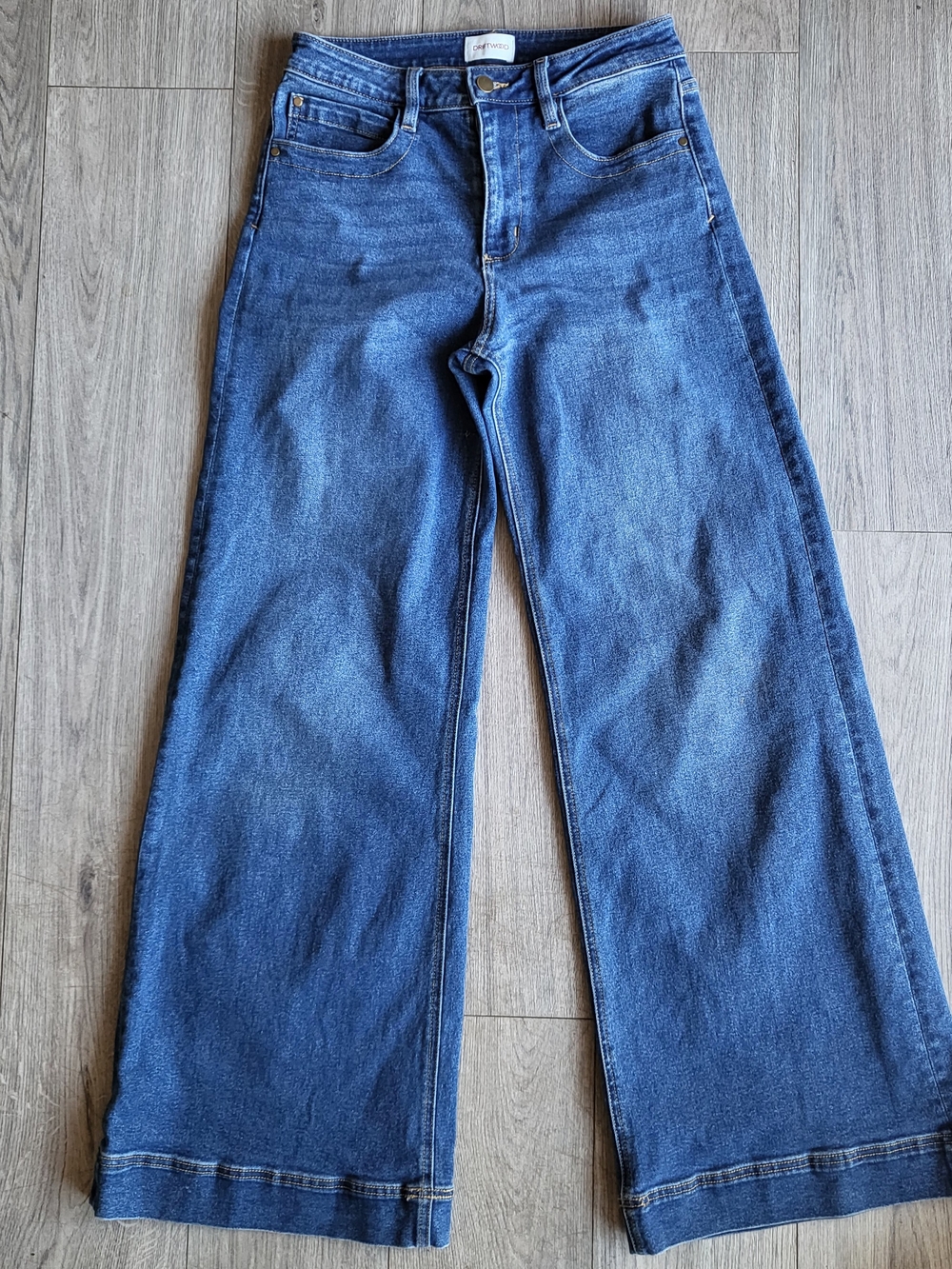 Driftwood Sundance Catalog High Rise  “Martha Wide Leg Jeans” Size 27x32
